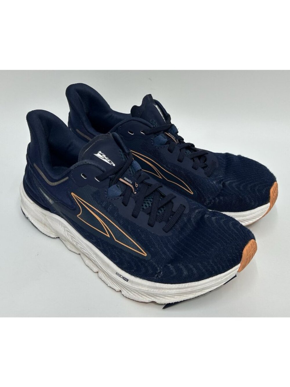 Altra Torin 6 Women’s Shoes Size 7.5 Navy Ego Max Midsole Zero Drop Sneakers